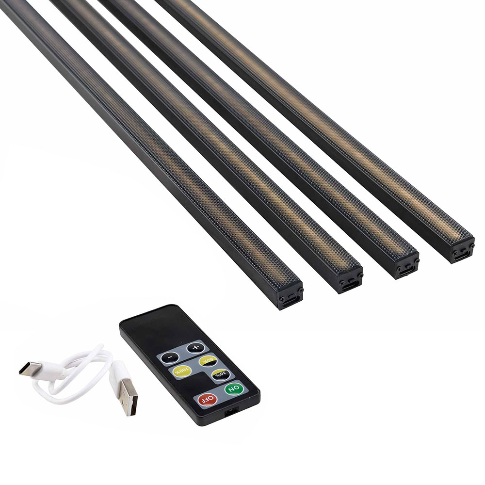 Led-cover3 Rail LED 2,400 mm avec télécommande