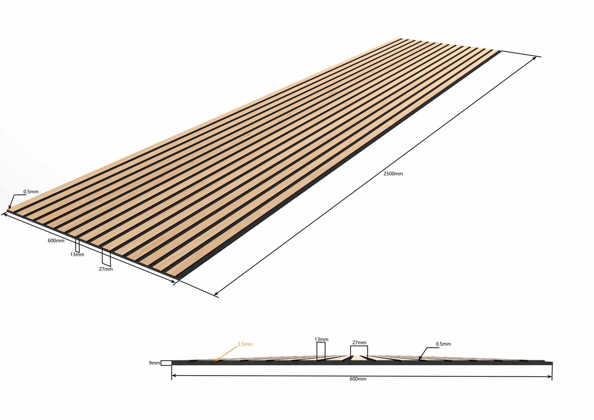 LIGHT ACOUSTIC Panneau acoustique