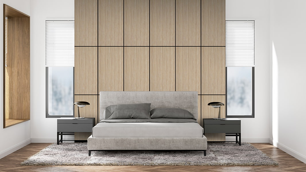COMPLETE paneler - light oak - bedroom - low res (1) (1) PREMIUM Panneau acoustique
